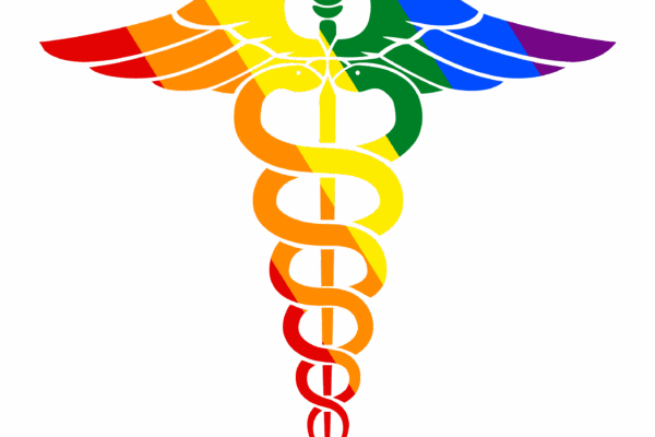 Rainbow caduceus