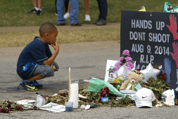 Still shot from Do Not Resist film