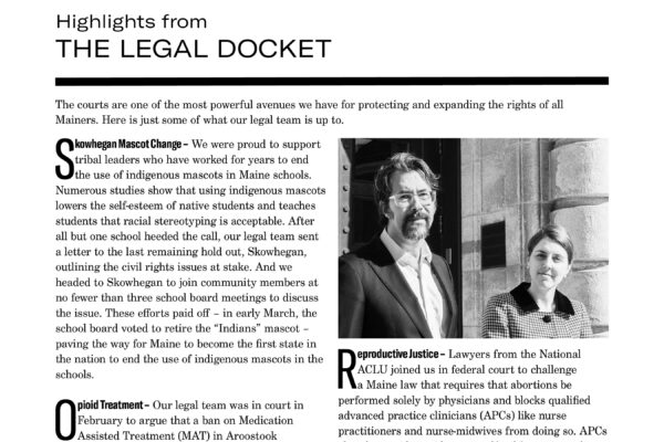 Image of Spring 2019 Newsletter - Page 1