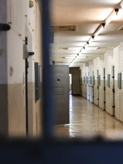 Photo of a prison corridor