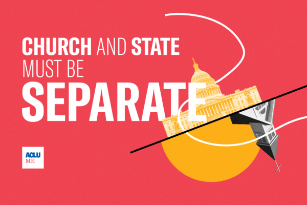 Church and State Must Be Separate