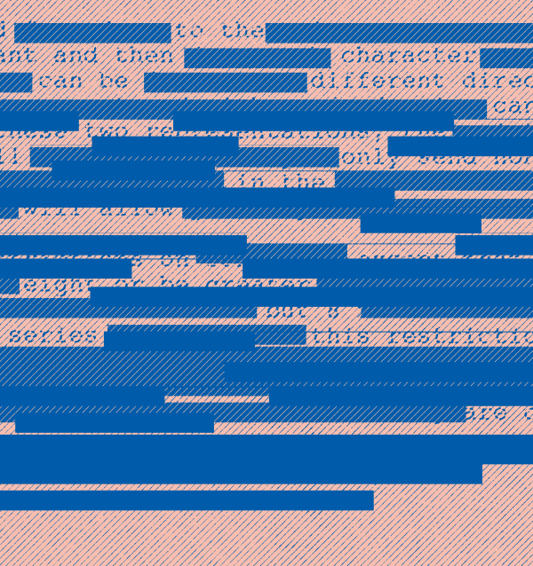 Text with redaction lines