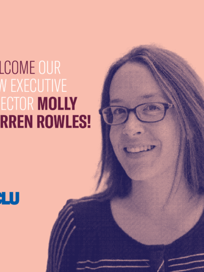 Welcome our new executive director Molly Curren Rowles!