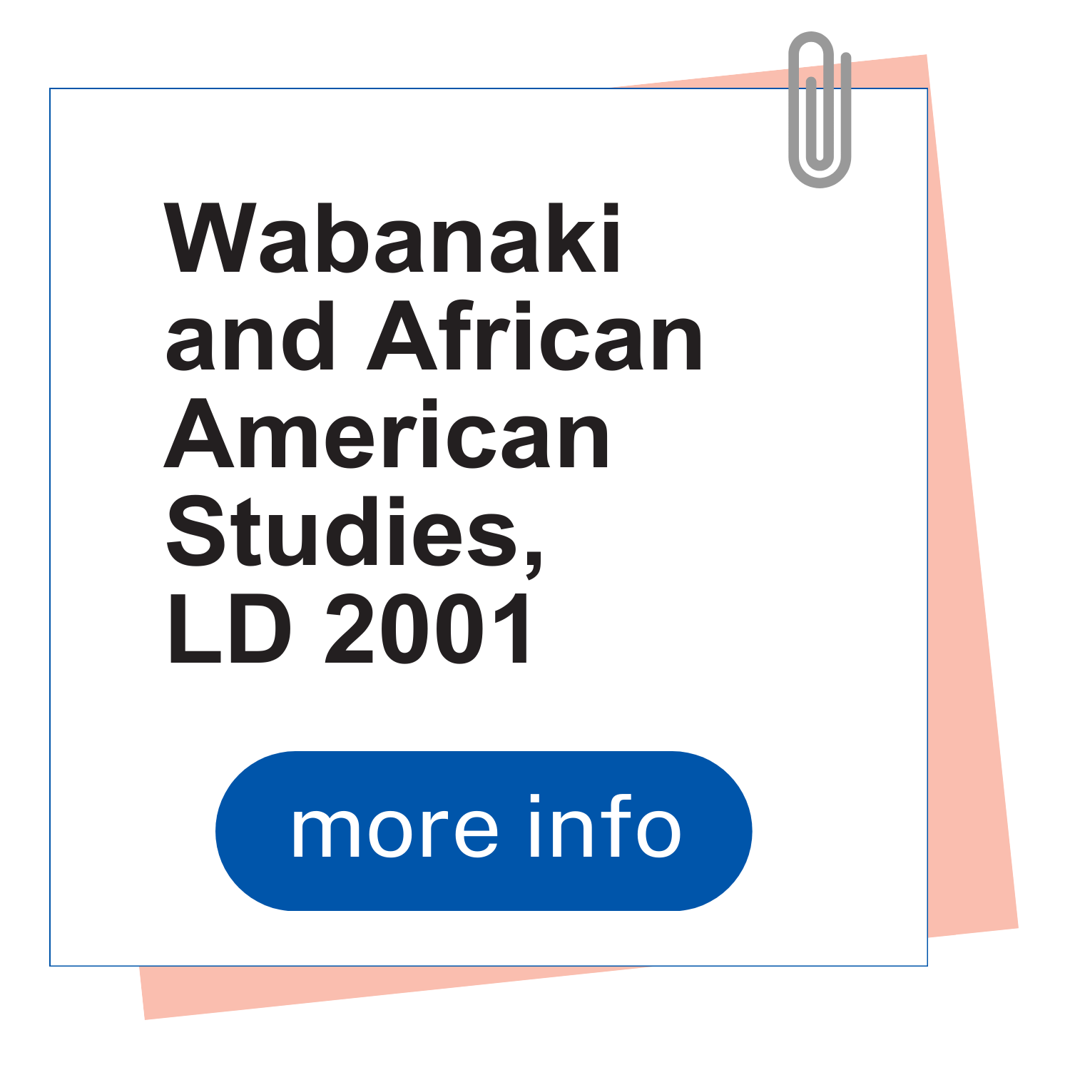 Skip To Teaching Our Full History LD 2001