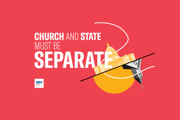Separation of Church and State graphic