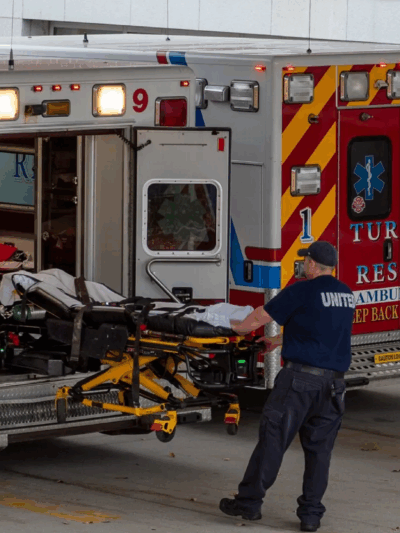 Ambulance (Credit: Lewiston Sun Journal)