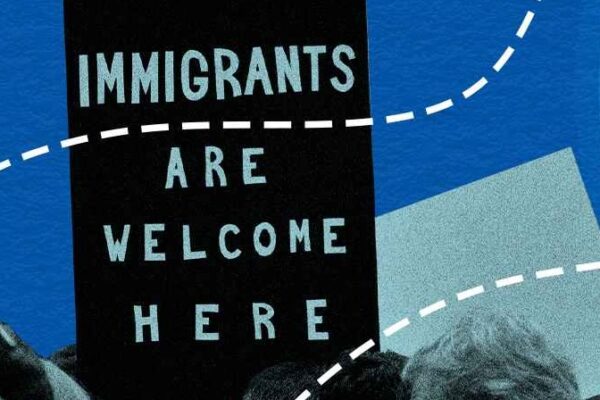 Immigrants are welcome here graphic