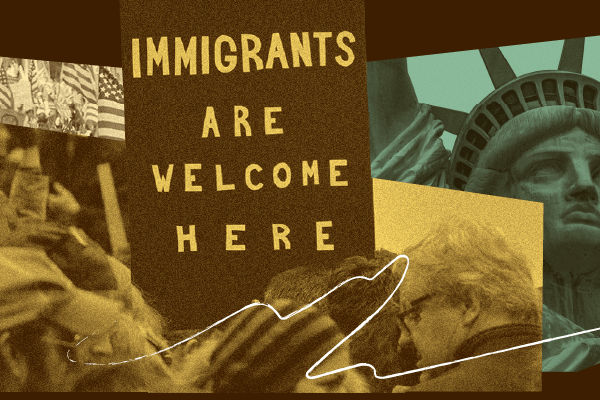 Immigrants are welcome here