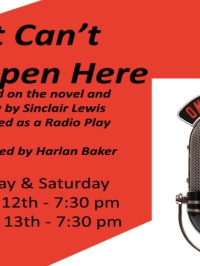 It Can't Happen Here Event