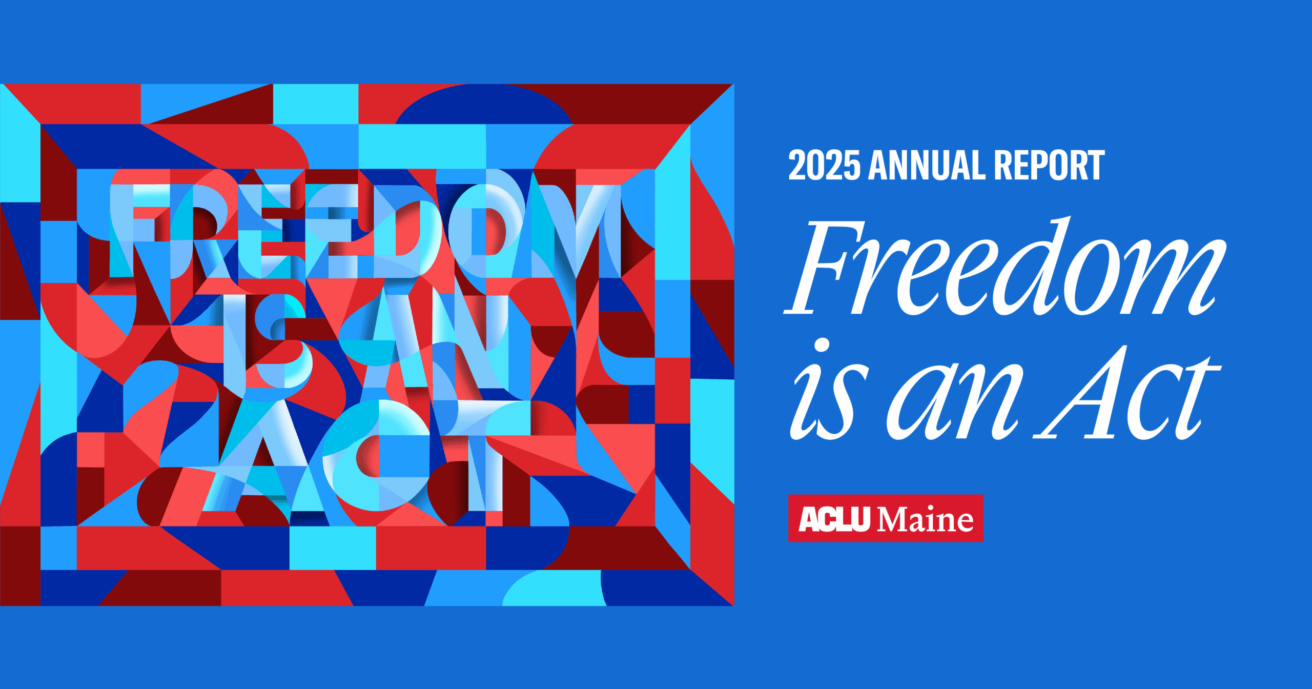 2025 Annual Report: Freedom is an Act