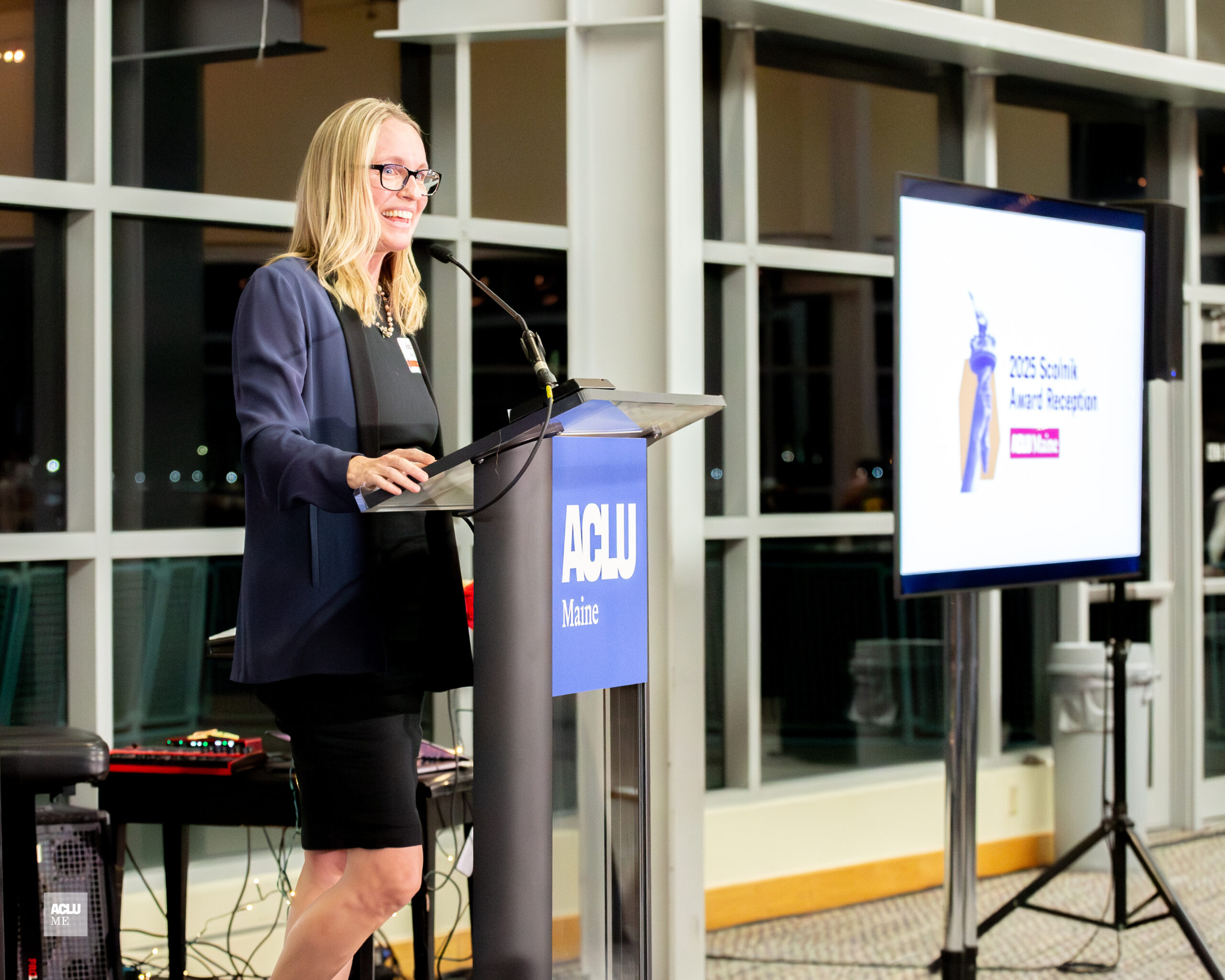 Professor Anna Welch speaking at the 2025 Scolnik Award Reception