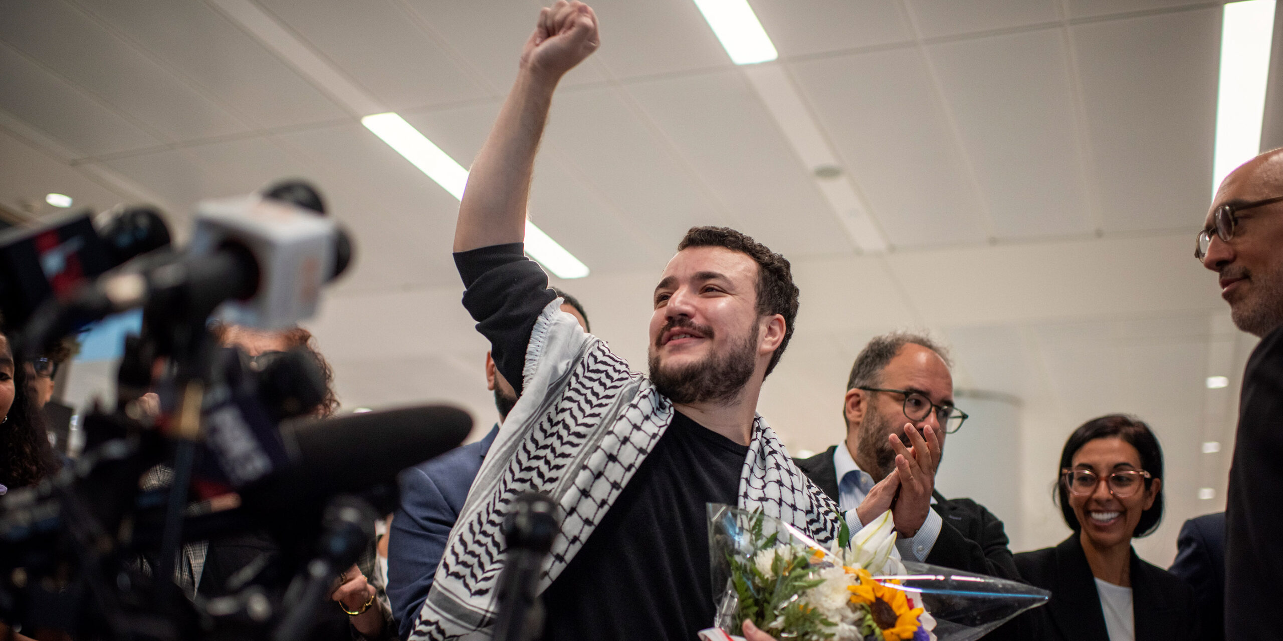 A photo of Mahmoud Khalil.