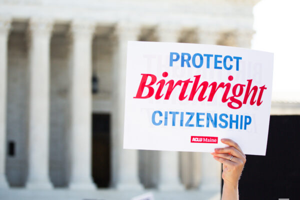 Birthright Citizenship Rally at SCOTUS