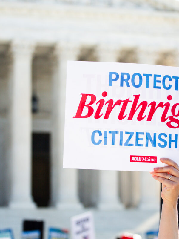 Birthright Citizenship Rally at SCOTUS
