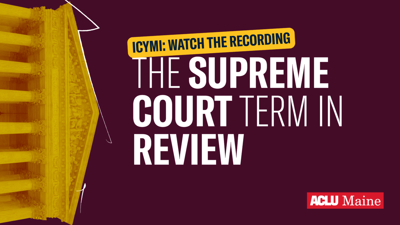 The Supreme Court Term in Review