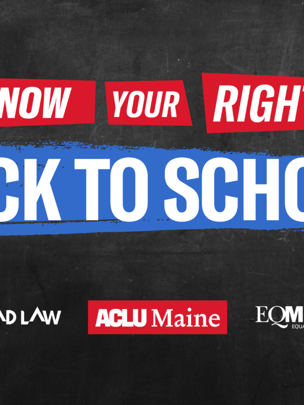 Know Your Rights: Back to School