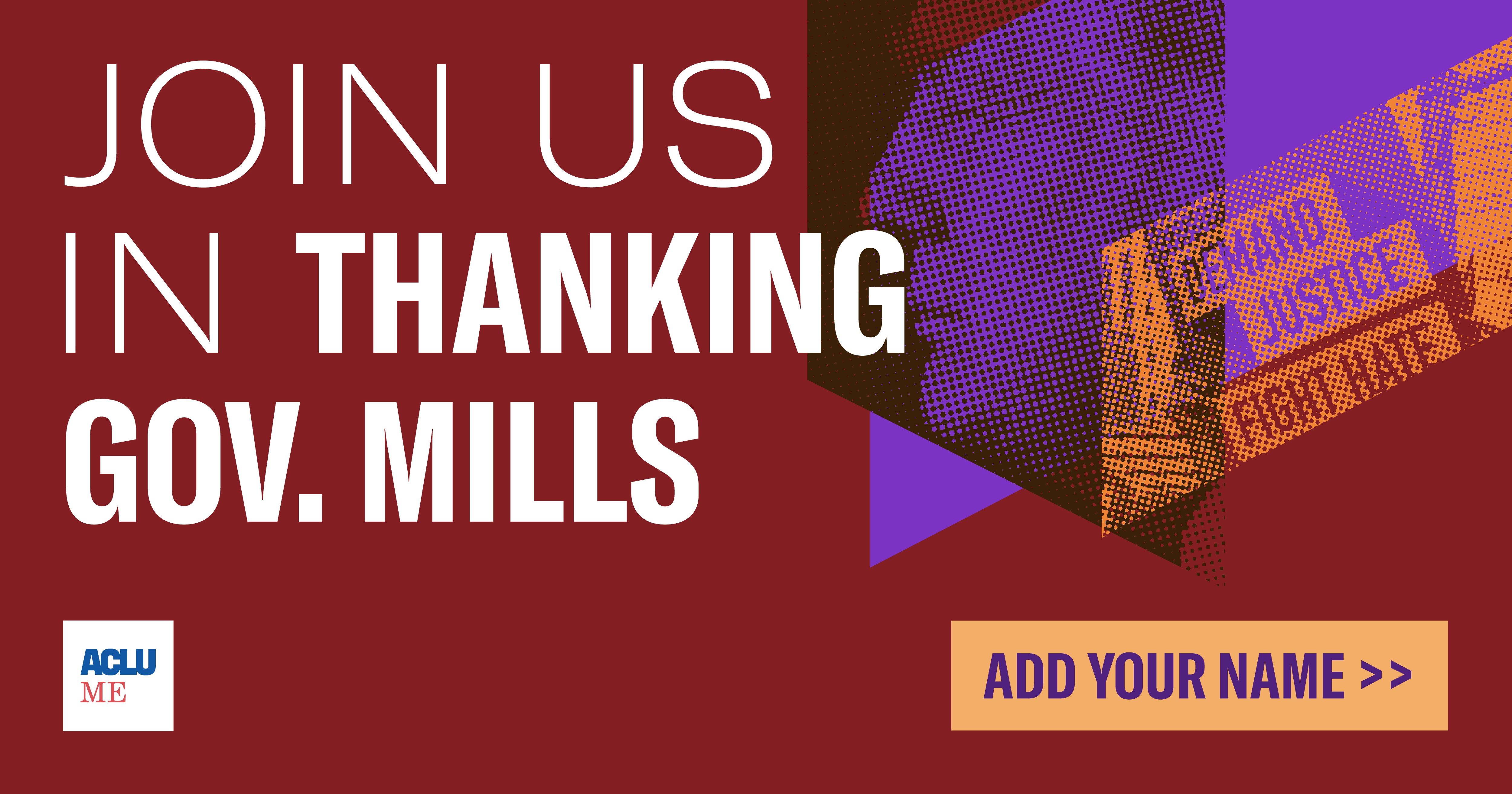 Join us in thanking Gov. Mills