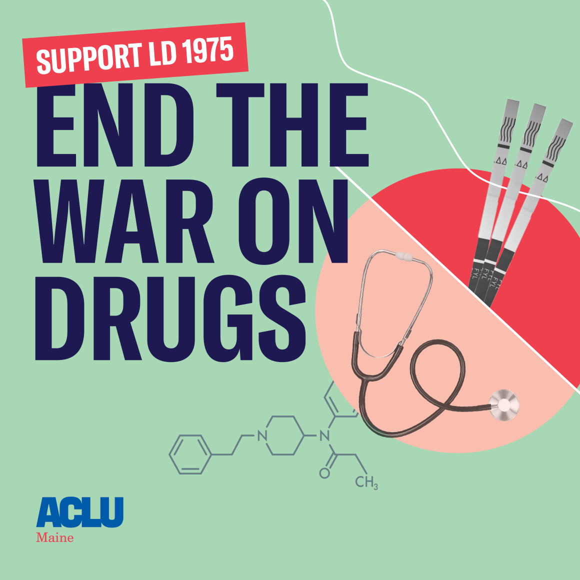 Support LD 1975, End the War on Drugs