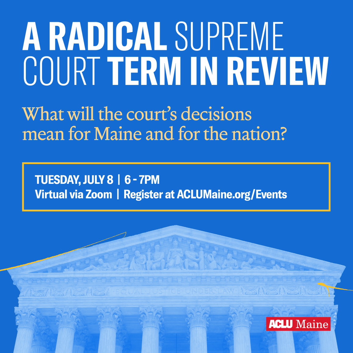 A radical supreme court term in review