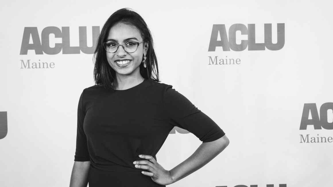 Photo of Dhivya Singaram, ACLU of Maine Engagement Coordinator/Organizer