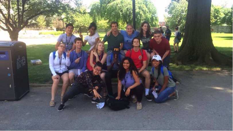 Students at the ACLU summer institute