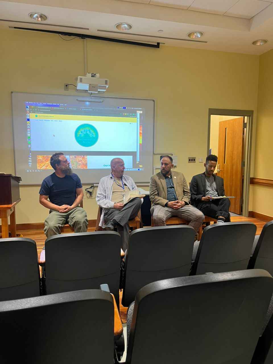 Michael Kebede at Maine Fungi Fest May 2025 Michael Kebede at Maine Fungi Fest May 2025