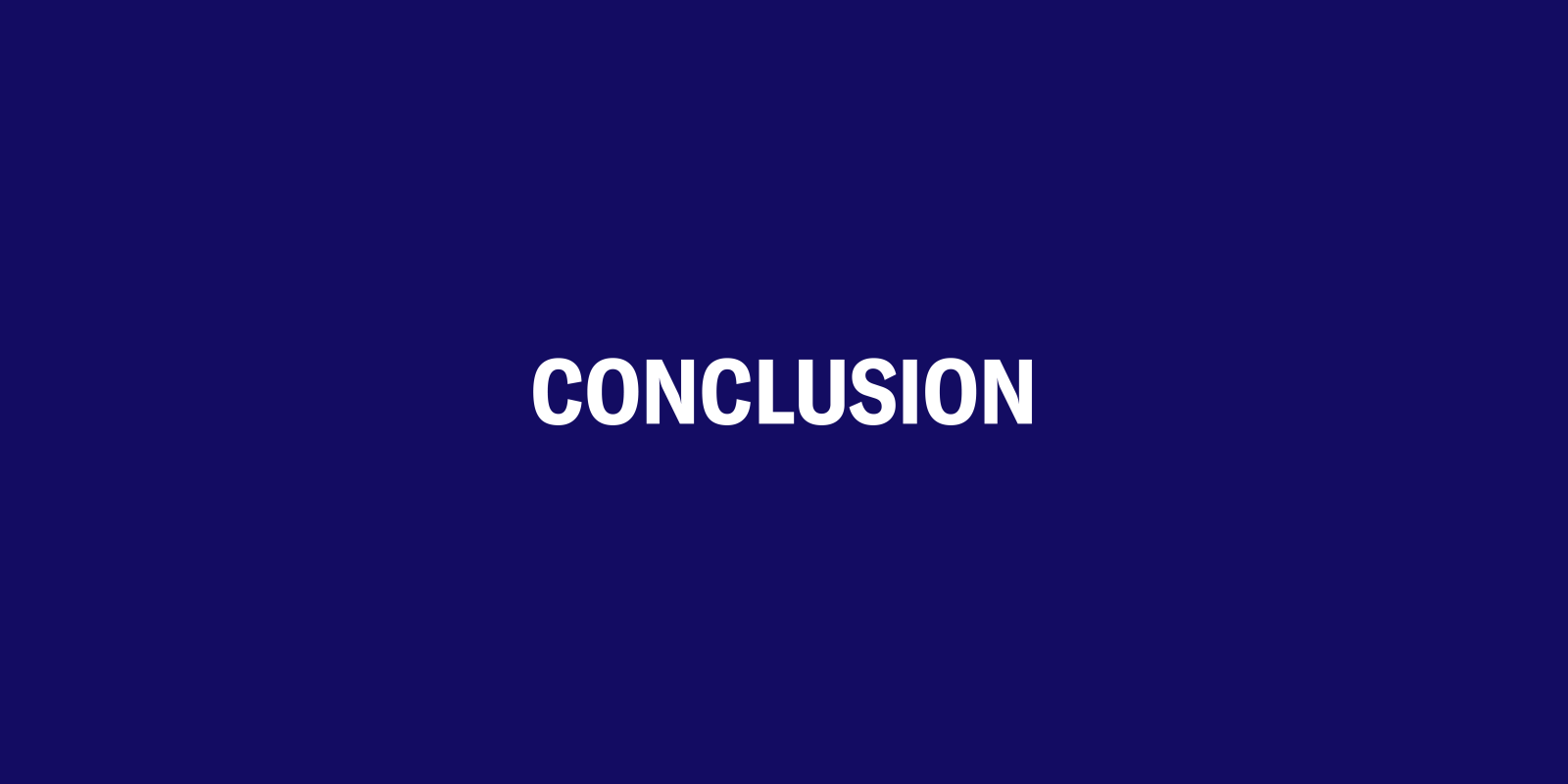 Conclusion