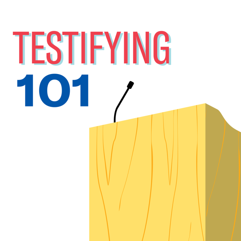 Testifying 101