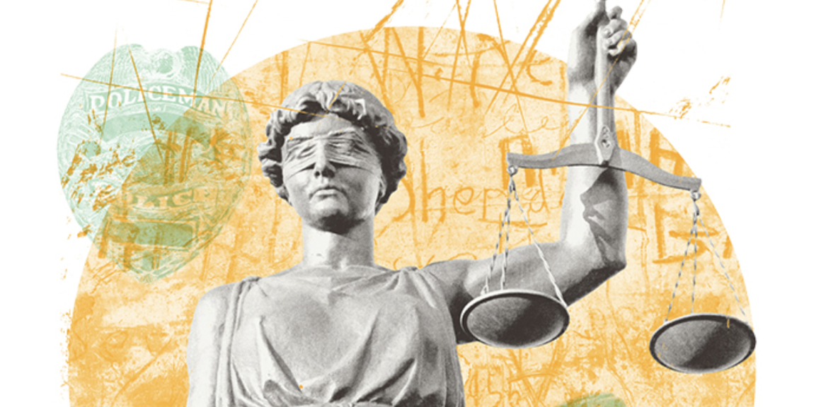 Lady Justice holding the balance scales
