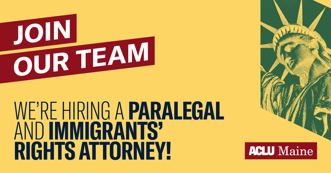 We're hiring an immigrants' rights attorney and paralegal