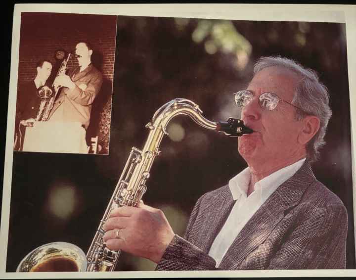 Justice Louis Scolnik Playing Saxophone Justice Louis Scolnik Playing Saxophone