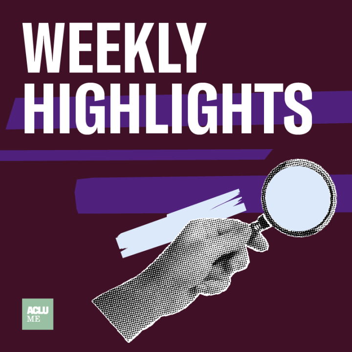 Weekly Highlights Graphic March 24 - 28